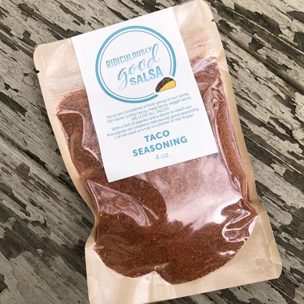 taco seasoning closing gift