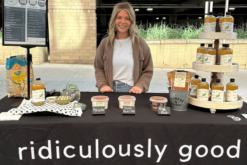 sweet heat dip at worthington oh farmers market